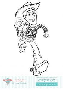 Colouring In Pictures to Print by Nanny Options, Dublin
