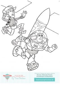 Colouring In Pictures to Print by Nanny Options, Dublin