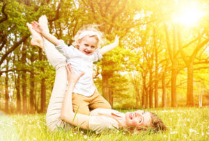 Nannies Bonding with Families