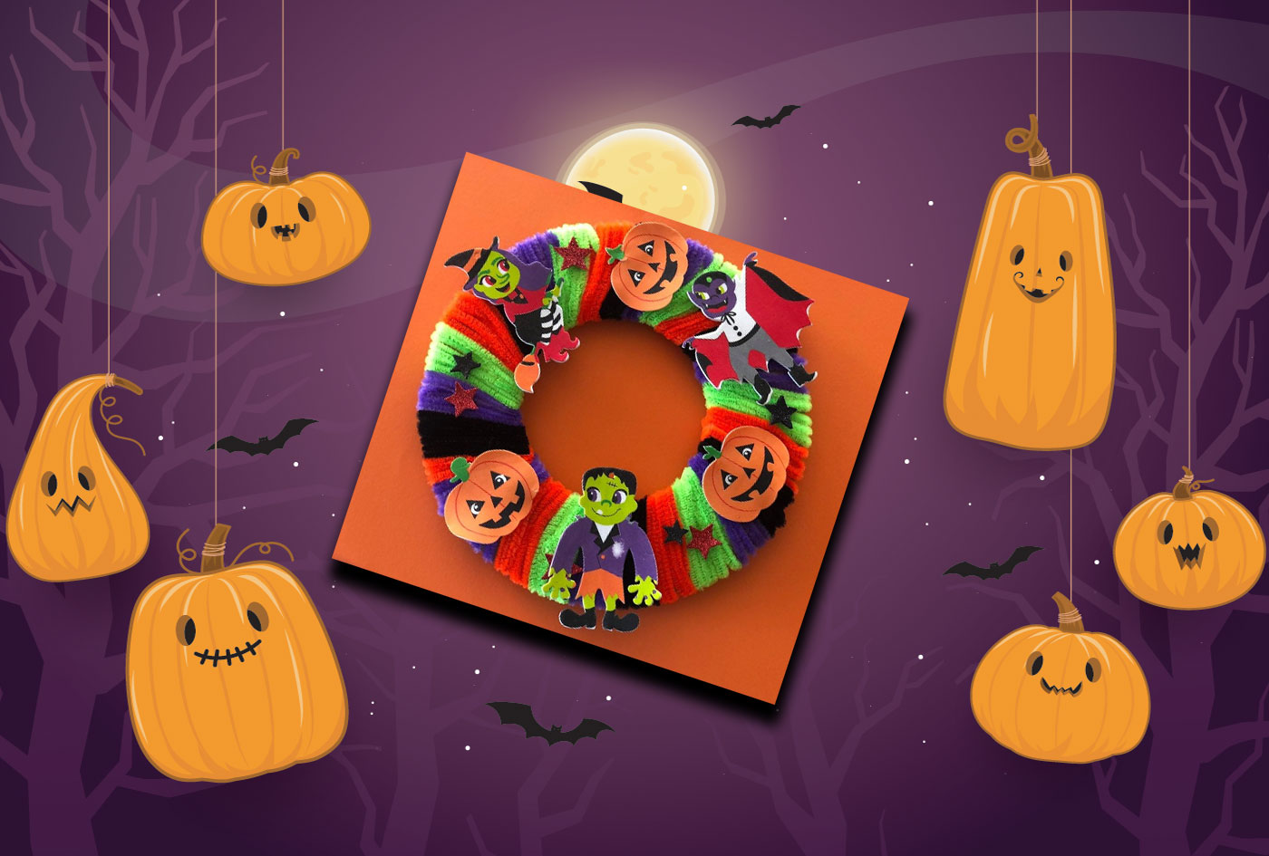 Halloween Circle Craft