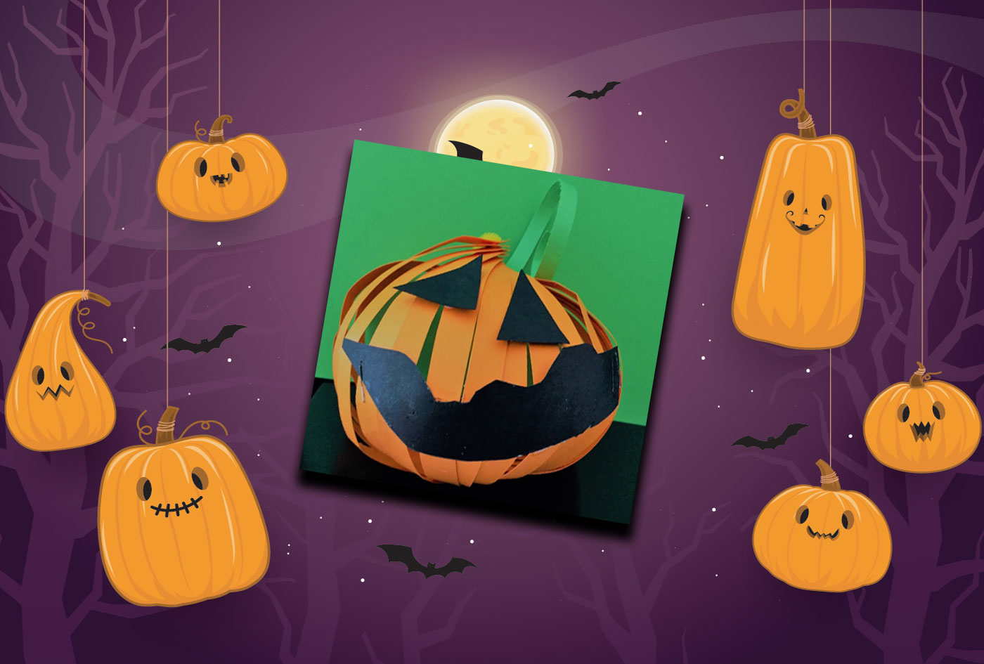 Halloween Paper Pumpkin