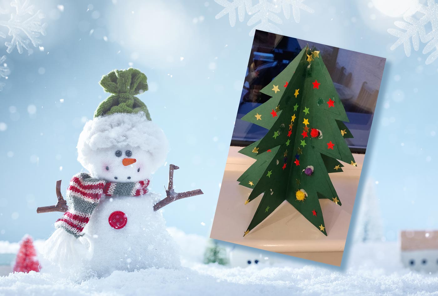3D Christmas Tree Craft