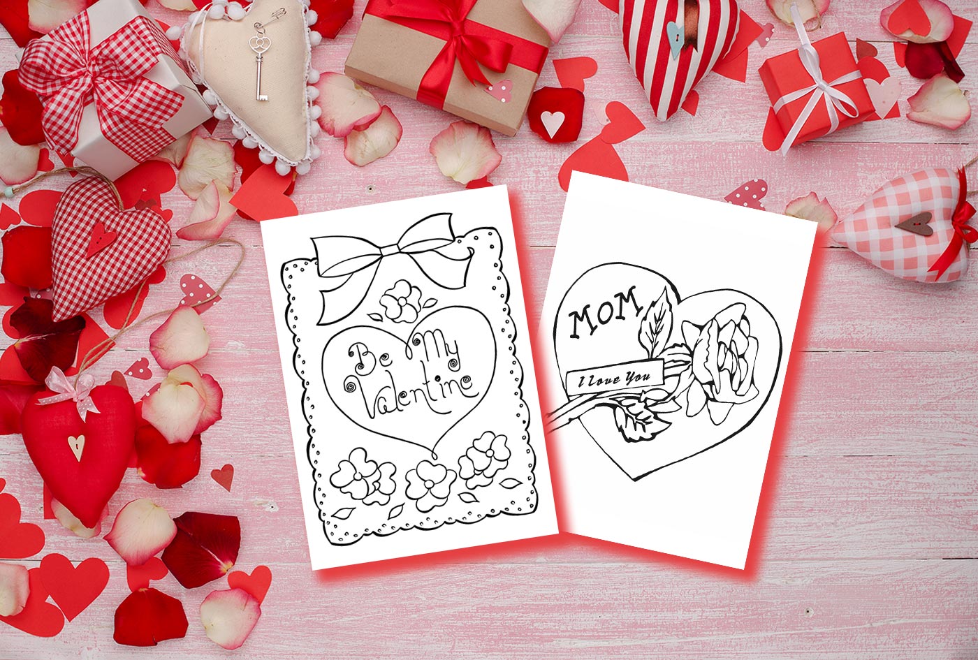 Be My Valentine Coloring Page