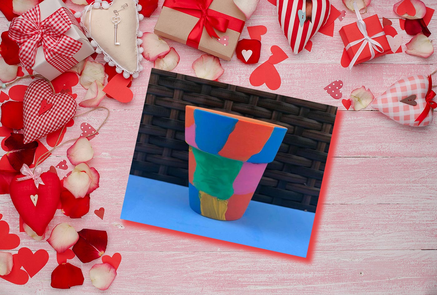Flower Pot made with Love