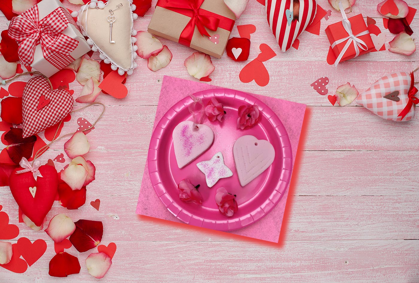 Heart Plaque Necklace