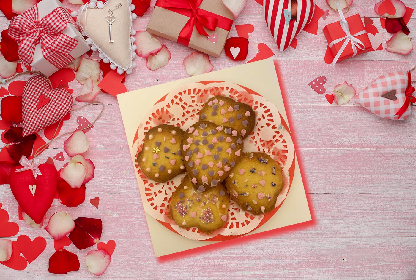 Heart Shaped Cookies