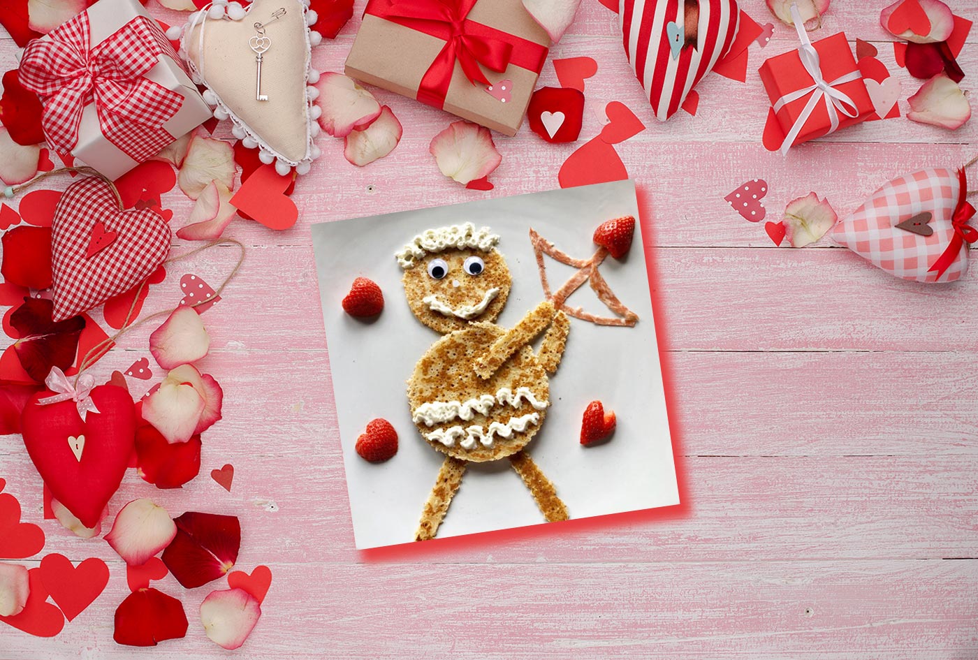 Valentine Cupid Pancake Breakfast
