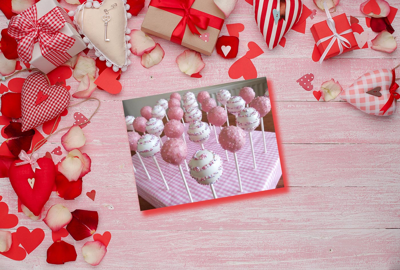 Valentines Cake Pops