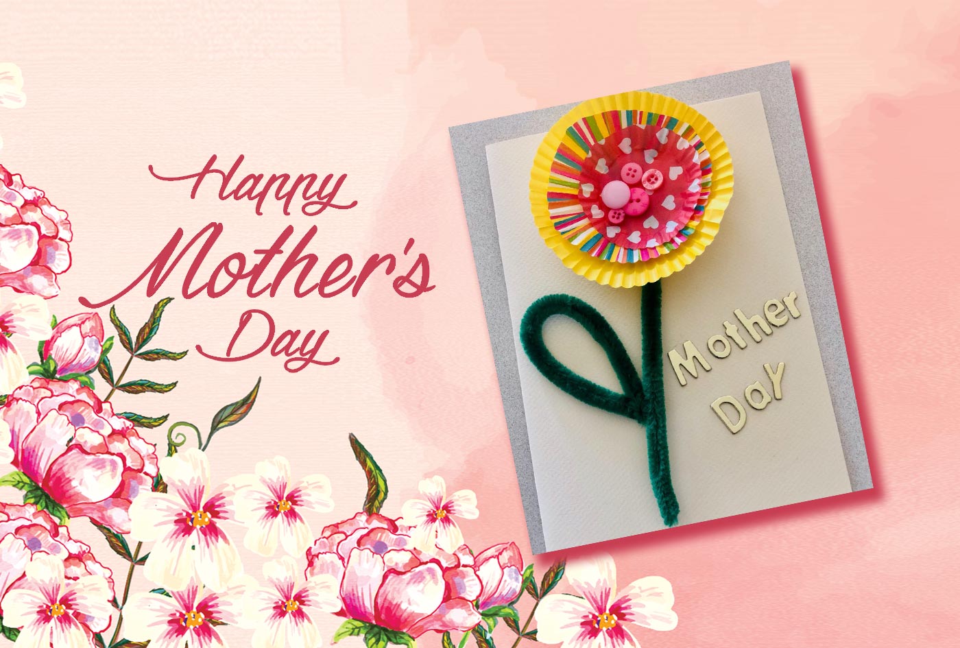 Bright and Cheerful Mother's Day Card