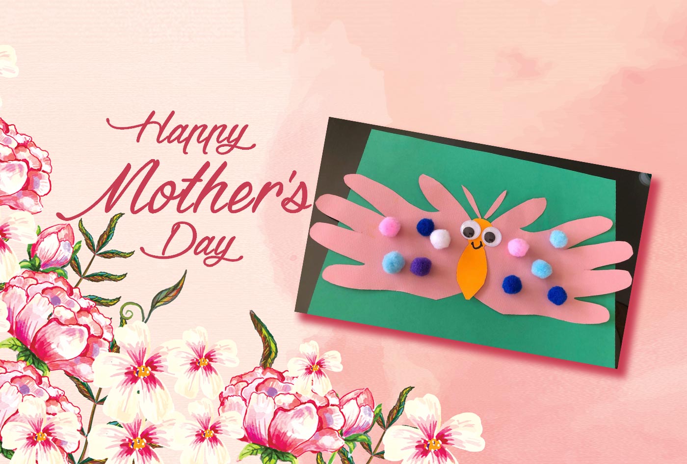 Butterfly Handprint Card
