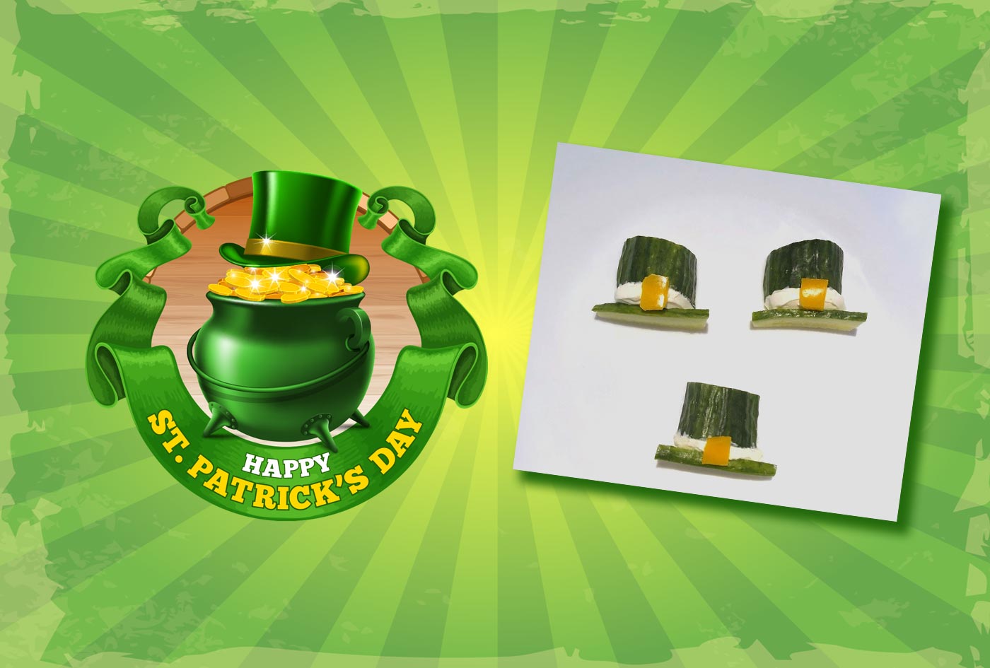 Leprechaun Hats Snacks for St Patrick’s Day
