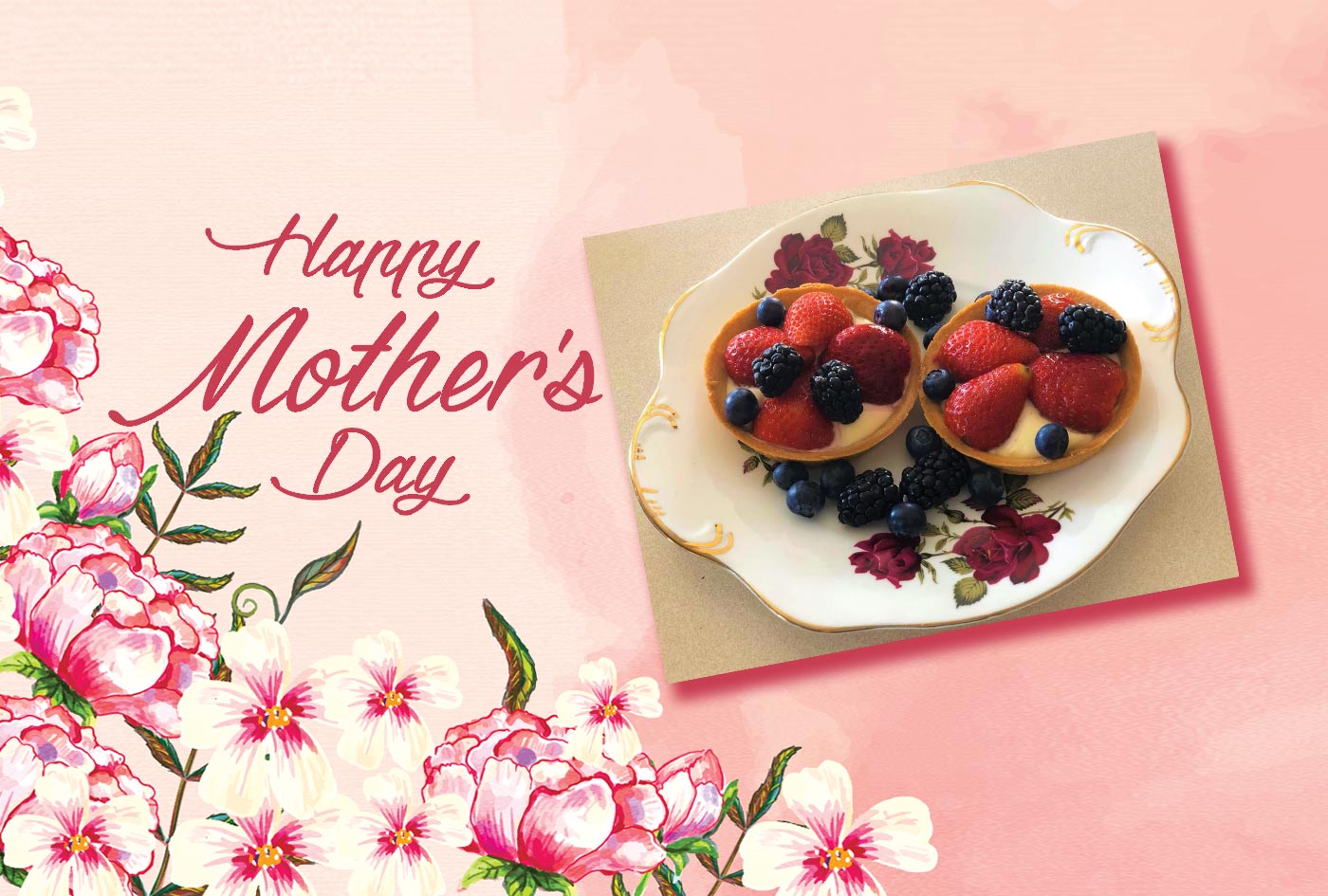 Mascarpone Fruit Tarts for Mother's Day