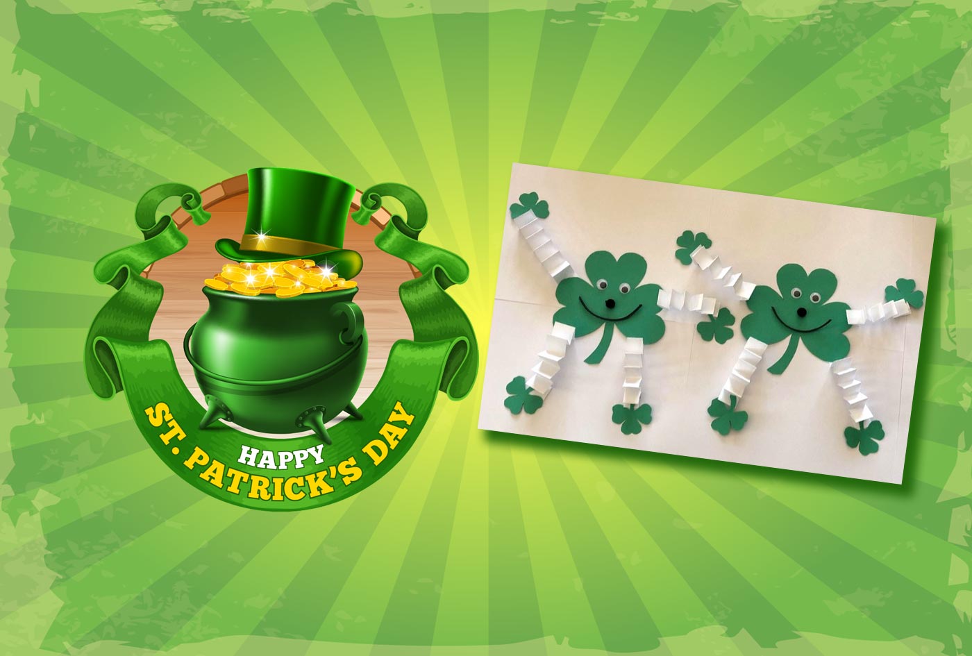 Shamrock Men for St Patrick’s Day