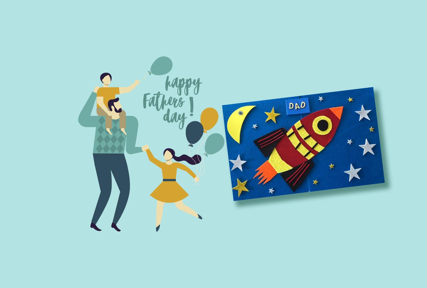 Father's Day Rocket Craft